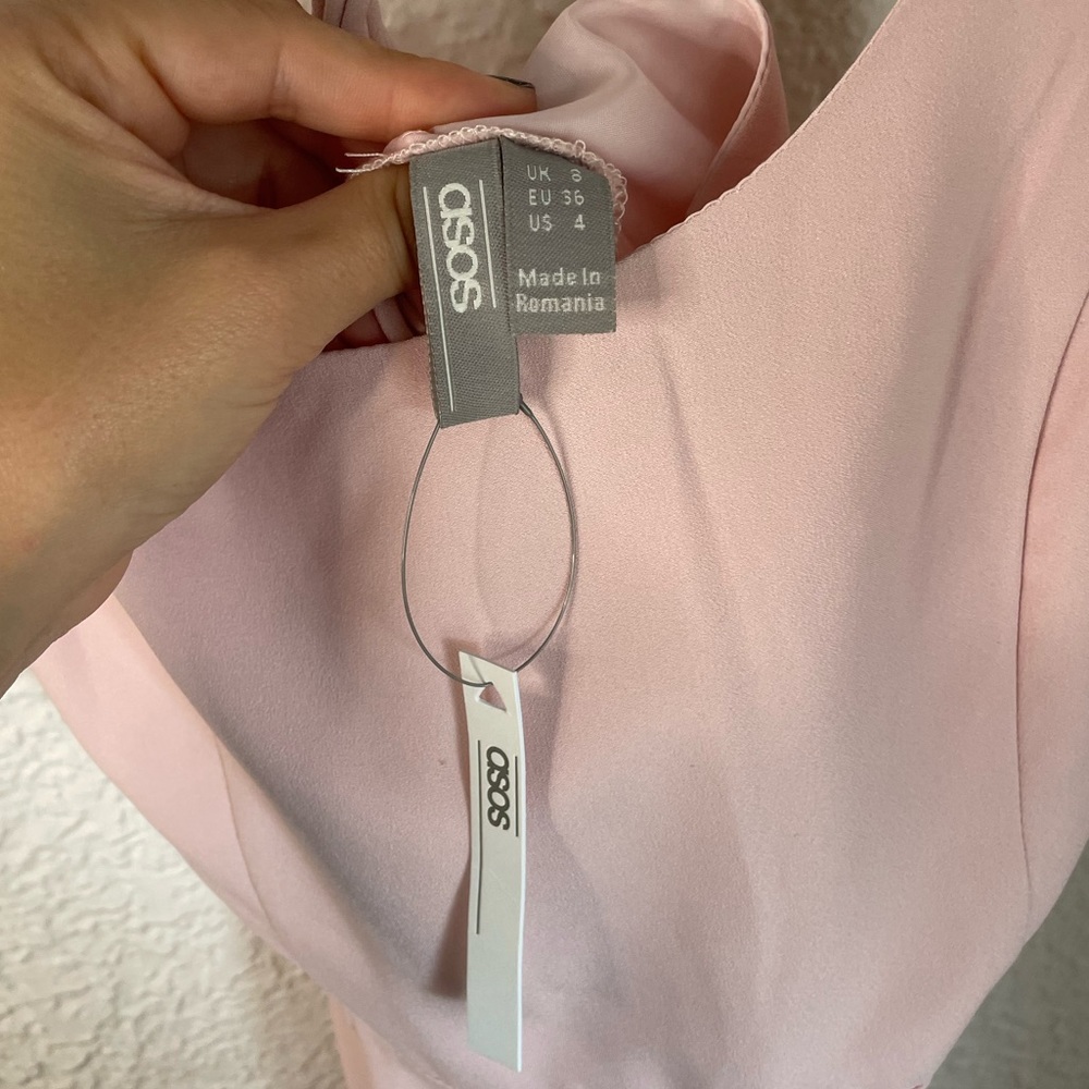 ASOS bridesmaid pink blush dress - Picture 2 of 10